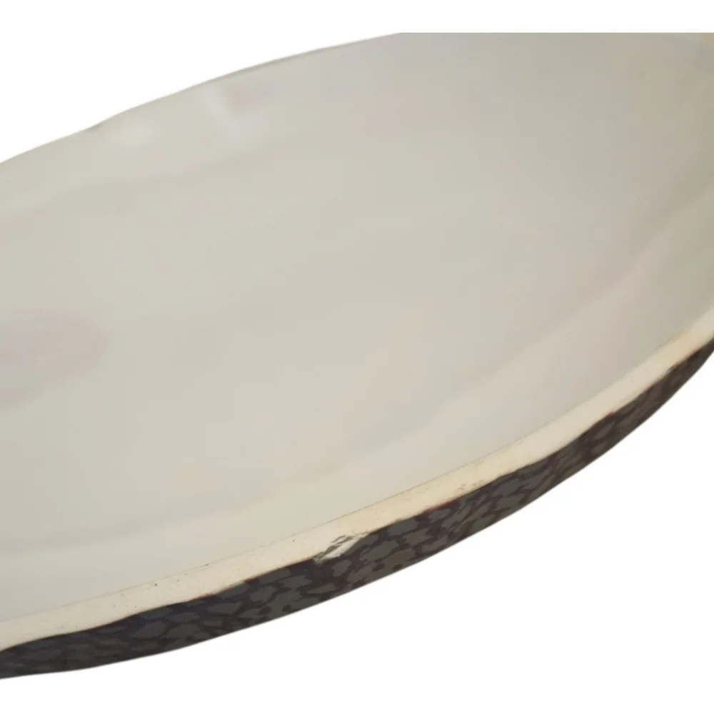 Vintage ABC Distributing Ceramic Pie Plate Lid Dish Country Kitchen Red Hearts